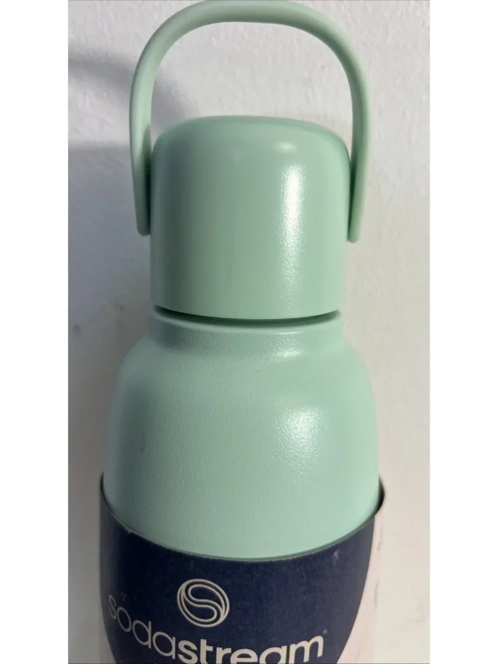 NEW SodaStream Fizz & Go Stainless Steel Carbonating Bottle 30 FL Oz